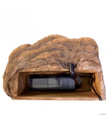 Hagen Exo Terra Cliff Aquatic Terrarium Filter +Rock Large - Szűrő és pihenőhely teknősterráriumba
