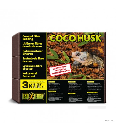 Hagen Exo Terra Coco Husk - Kókuszháncs terráriumba (3x8,8 liter)