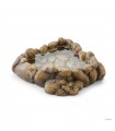 Hagen Exo Terra Corner Water Dish Medium - itatótál (sziklás) terráriumokba (12,5x13x4 cm)