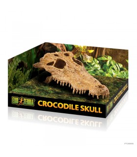 Hagen Exo Terra Crocodile Skull - krokodilkoponya formájú búvóhely hüllők részére (12x22x8 cm)