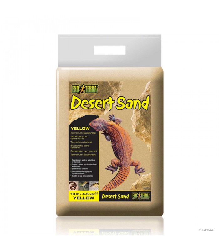 Hagen Exo Terra Desert Sand Yellow - sivatagi homok (sárga) 4,5 kg