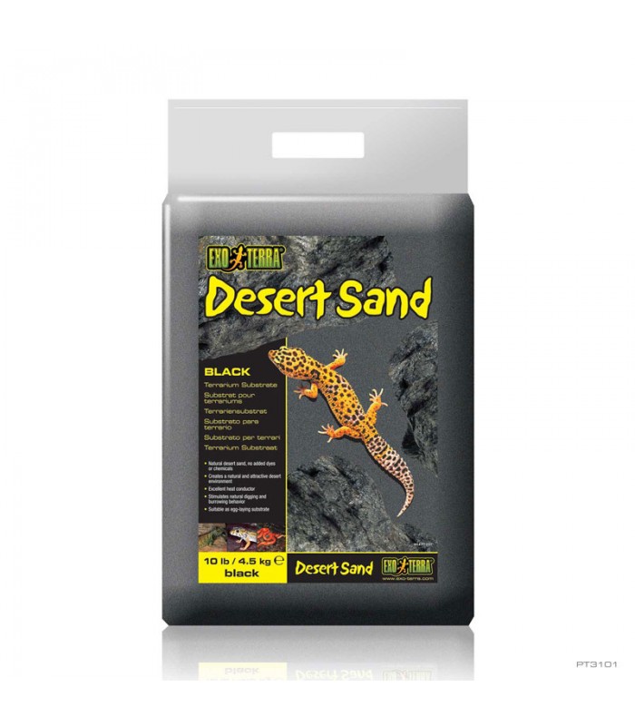 Hagen Exo Terra Desert Sand Black - sivatagi homok (fekete) 4,5 kg