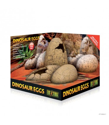 Hagen Exo Terra Dinosaur Eggs Fossil Hide Out - Dinoszaurusz tojás bújó hüllők részére (23 cm)