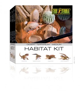 Hagen Exo Terra Habitat Kit Desert Medium Starter - Terrrárium szett (45 x 45 x 45 cm)