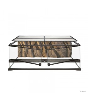 Hagen Exo Terra Natural Terrarium Large Low - Dekoratív üvegterrárium (90x45x30 cm)