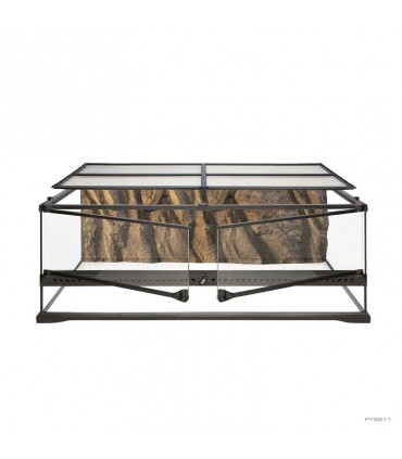 Hagen Exo Terra Natural Terrarium Large Low - Dekoratív üvegterrárium (90x45x30 cm)