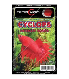 Fagyasztott Cyclops intenzív vörös - 100 g