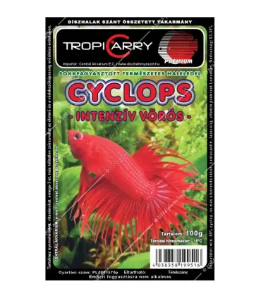 Fagyasztott Cyclops intenzív vörös - 100 g