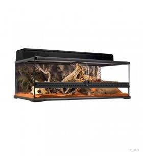 Hagen Exo Terra Natural Terrarium Large Low - Dekoratív üvegterrárium (90x45x30 cm)