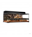 Hagen Exo Terra Natural Terrarium Large Low - Dekoratív üvegterrárium (90x45x30 cm)