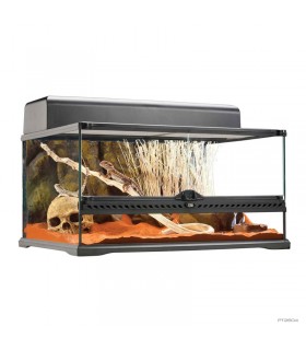 Hagen Exo Terra Natural Terrarium Medium Low - Dekoratív üvegterrárium (60x45x30 cm)