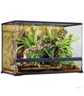 Hagen Exo Terra Natural Terrarium Large Tall - Dekoratív üvegterrárium (90x45x60 cm)