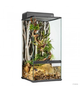 Hagen Exo Terra Natural Terrarium Small X-Tall - Dekoratív üvegterrárium (45x45x90 cm)