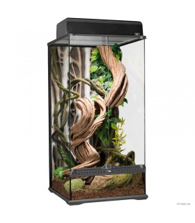 Hagen Exo Terra Natural Terrarium Small X-Tall - Dekoratív üvegterrárium (45x45x90 cm)