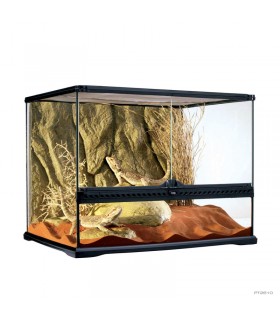 Hagen Exo Terra Natural Terrarium Medium Wide - Dekoratív üvegterrárium (60x45x45 cm)