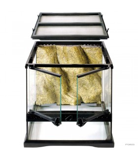 Hagen Exo Terra Natural Terrarium Mini Wide - Dekoratív üvegterrárium (30x30x30 cm)