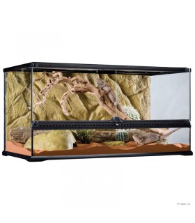Hagen Exo Terra Natural Terrarium Small Wide - Dekoratív üvegterrárium (45x45x45 cm)