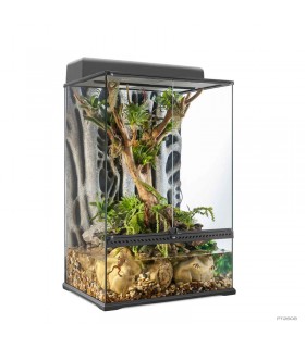 Hagen Exo Terra Natural Terrarium Medium X-Tall - Dekoratív üvegterrárium (60x45x90 cm)