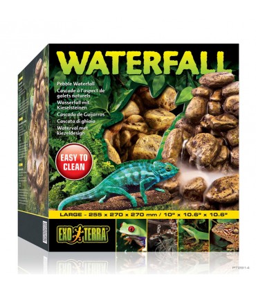Hagen Exo Terra Pebble Waterfall Large - dekoráció (vízesés) trópusi terráriumokba (25,5x27x27 cm)