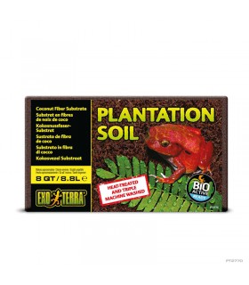 Hagen Exo Terra Plantation Soil Brick - kókuszrost talaj terráriumokba - (8,8 liter)