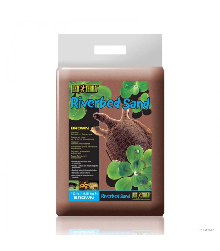 Hagen Exo Terra Riverbed Sand Brown - Folymi homok (barna) 4,5 kg