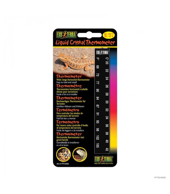 Hagen Exo Terra Terrarium Thermometer - folyadékkristályos hőmérő