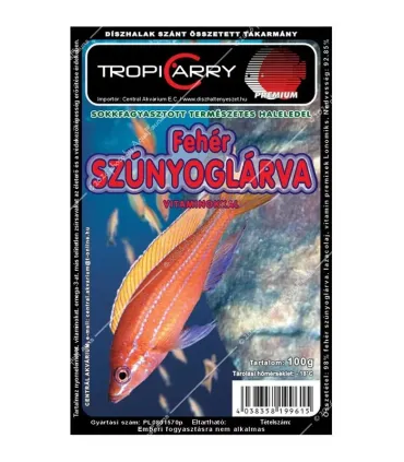Fagyasztott Fehér szúnyoglárva - 100g