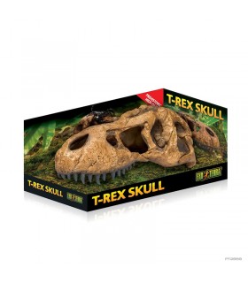 Hagen Exo Terra T-Rex Skull - T-Rex koponya formájú búvóhely hüllők részére (11x23x8 cm)