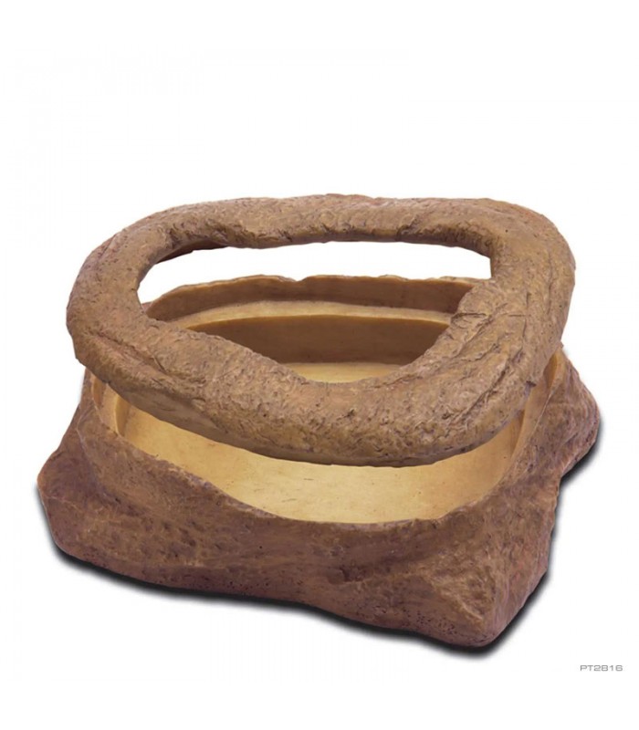 Hagen Exo Terra Worm Dish meal worm feeder - tál (élgyűrűvel) terráriumi állatok részére (9,5x4,5x1