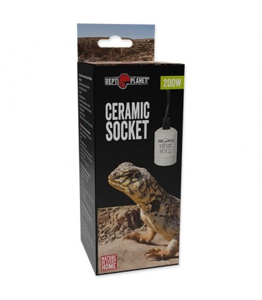 Repti Planet Ceramic Socket - kerámia foglalat - terráriumokhoz (200W)