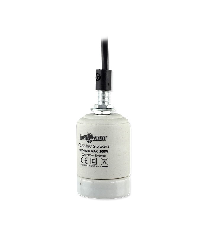 Repti Planet Ceramic Socket - kerámia foglalat - terráriumokhoz (200W)