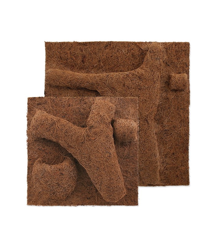 Repti Planet Coco Planter - dekoráció (domború, kókuszrost háttér) terráriumokba (30x30 cm)