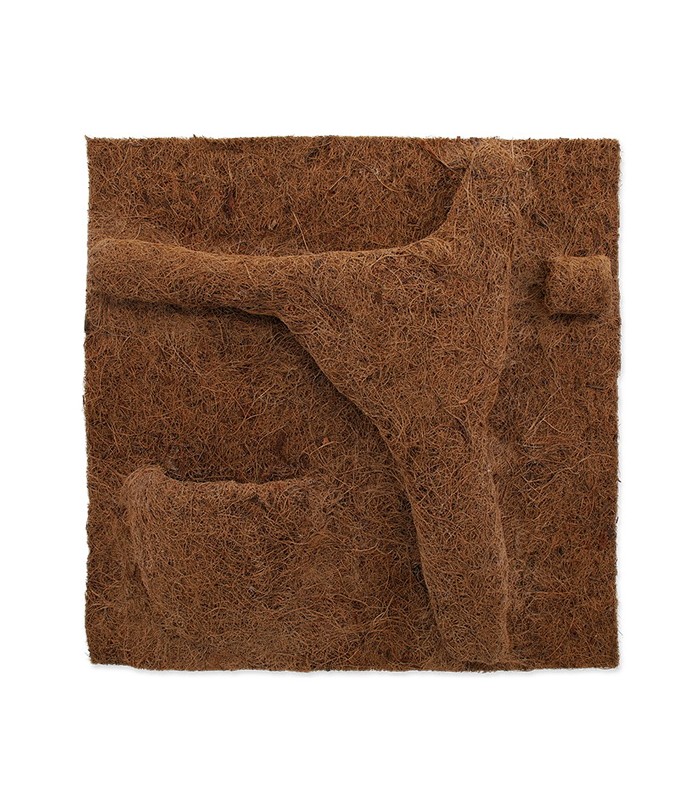Repti Planet Coco Planter - dekoráció (domború, kókuszrost háttér) terráriumokba (30x30 cm)