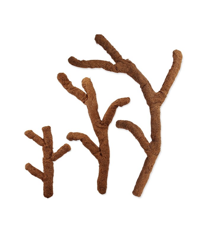 Repti Planet Coco troncho - dekoráció (kókuszrost ág) terráriumokba (82 cm)