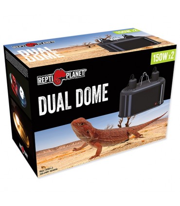 Repti Planet Dual Dome - dupla kerámia lámpa - terráriumokhoz (2 x 150W)