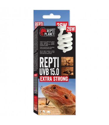 Repti Planet Repti UVB 15.0 Extra Strong - sivatagi terráriumokhoz izzó (26W)