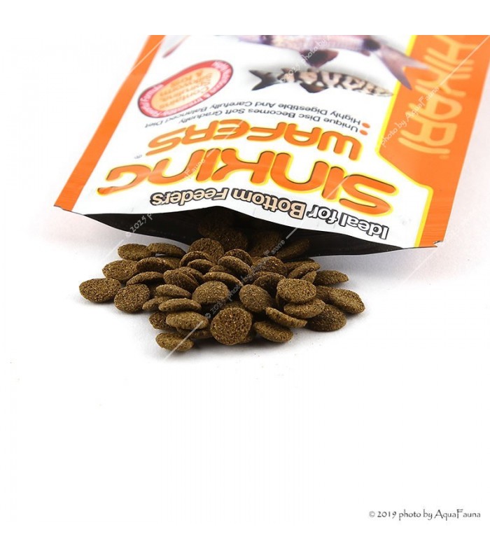 Hikari Sinking Wafers - 25 g - tabletta eleség fenéklakó halaknak