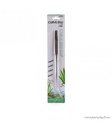 ISTA Water Plant Clip Curve - hajlított végű vízinövény csipesz - 27 cm