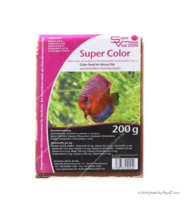 Super Vital 2000 Color fagyasztott diszkosz eleség (színfokozó) fokhagymával (200 g)