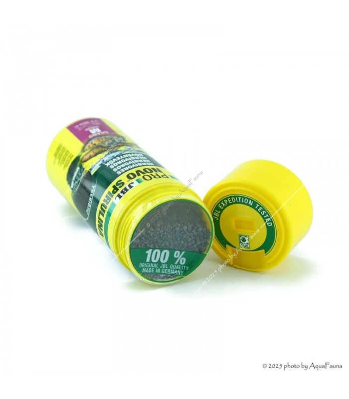 JBL Pronovo Spirulina Grano M 250 ml click - granulált eleség növényi eleséget igénylő halak részére