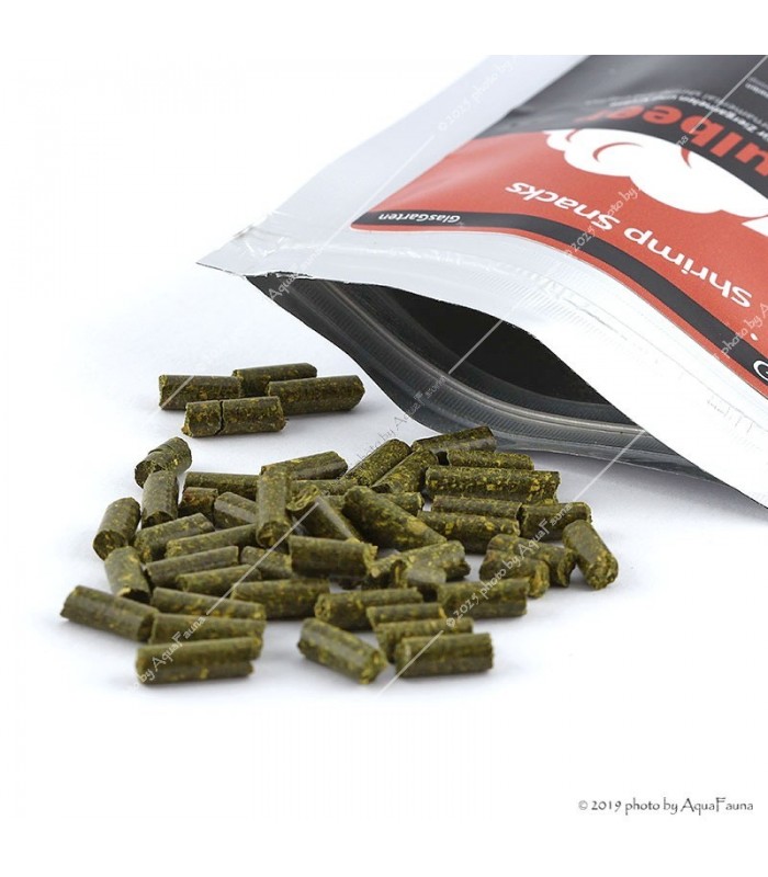 GlasGarten Shrimp Snacks Maulbeer - 30 g - Eperfalevél snack