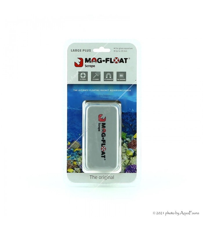 Mag-Float Large Plus Scrape - Mágneses algakaparó pengés előtéttel - 20 mm-ig