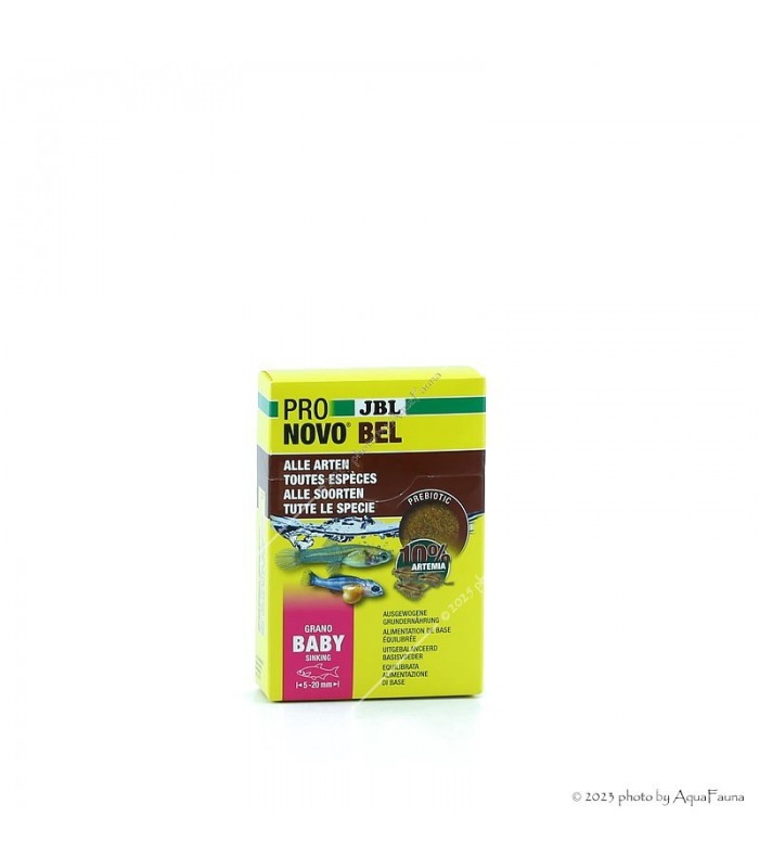 JBL Pronovo Bel Grano Baby 3 X 10 ml - 3 féle szemcseméretű granulált alapeleség növendék halaknak