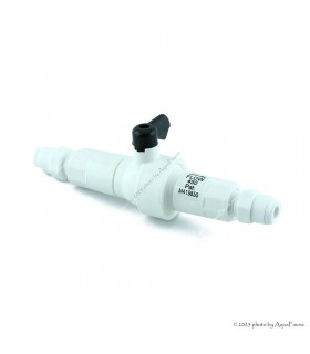 Ozmó áramlásszabályozó 450 ml, kézi öblítőszeleppel - 1/4 Quick csatlakozás