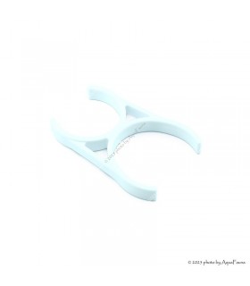 Ozmó membránház és szűrőpatron összefogó dupla clip - 2,5" - 2"