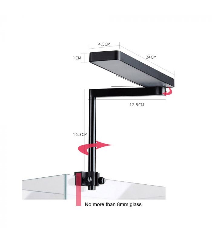 Chihiros C II 20-36 cm LED lámpa (16 W, 1500 lm)
