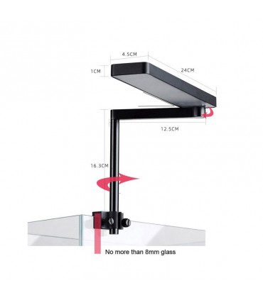 Chihiros C II RGB 20-36 cm LED lámpa (20W, 1580 lm)