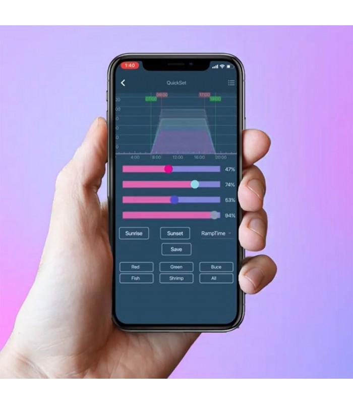 Chihiros WRGB II 30 cm LED lámpa (30-45 cm, 33 W, 3000 lm)