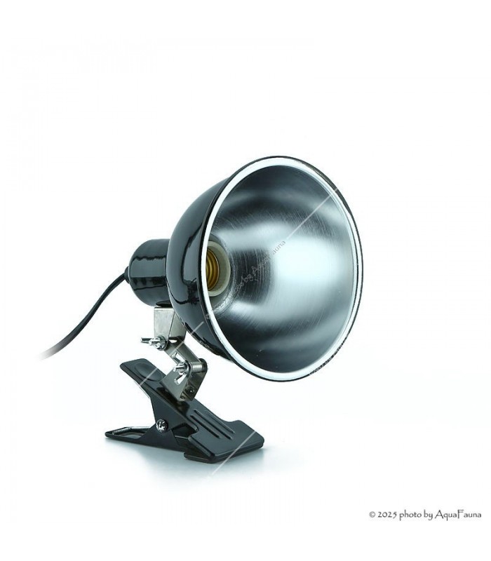 Csiptethető lámpabúra terráriumba NJ-18 L méret (E27 kerámia foglalat) - Ø14 cm