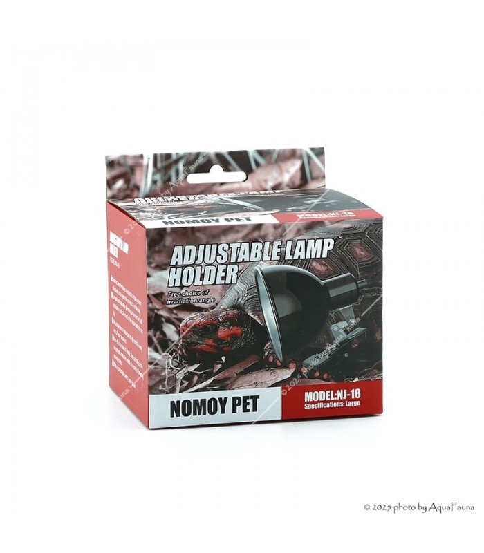 Csiptethető lámpabúra terráriumba NJ-18 L méret (E27 kerámia foglalat) - Ø14 cm